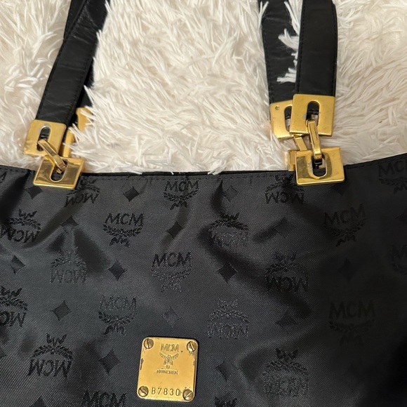 MCM canvas tote - Picture 2 of 16